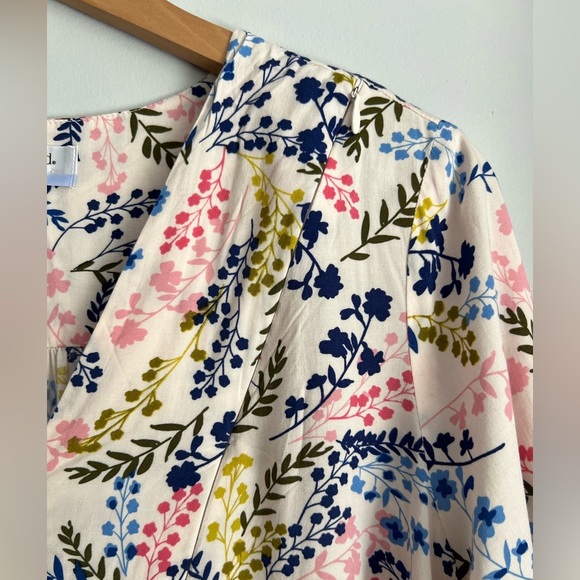 Motherhood Maternity Nursing Blouse Floral Pink Women's Medium - Picture 4 of 5